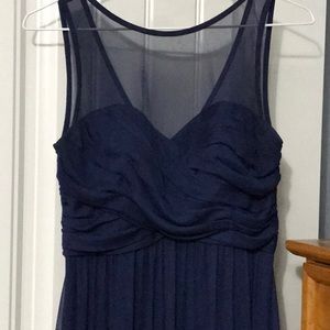 Marine Blue David’s Bridesmaid Dress size 4